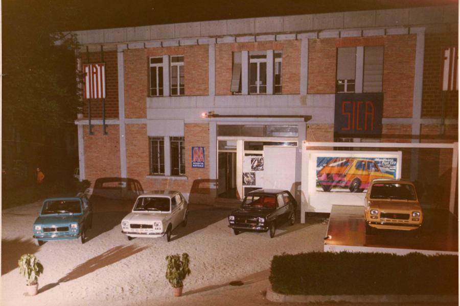 SICA nella sede del Borghetto, 1970 
